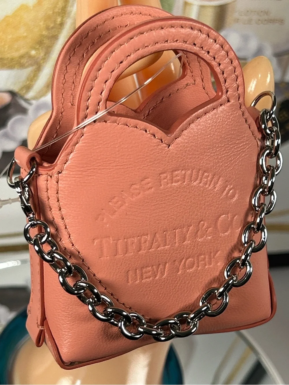 NEW Tiffany & Co. Mini Purse Bag Charm 😍💗